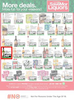 SPAR SaveMor Namibia : SaveMor Products Cost You Less (22 April - 10 May 2026), page 4
