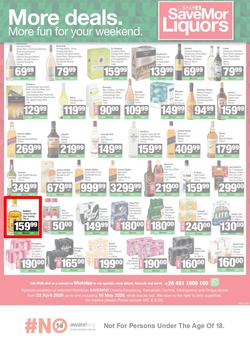 SPAR SaveMor Namibia : SaveMor Products Cost You Less (22 April - 10 May 2026), page 4