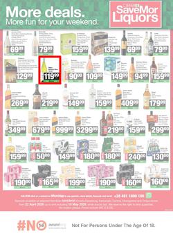 SPAR SaveMor Namibia : SaveMor Products Cost You Less (22 April - 10 May 2026), page 4