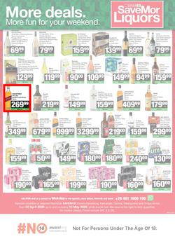 SPAR SaveMor Namibia : SaveMor Products Cost You Less (22 April - 10 May 2026), page 4
