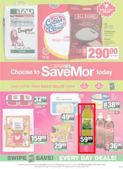 SPAR Eastern Cape SaveMor : Choose To Savemor Today (09 February - 22 February 2026), page 1