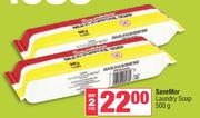 SaveMor Laundry Soap-For Any 2 x 500g