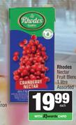 Rhodes Nectar Fruit Blend Assorted-1L