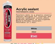 Painters Mate  Acrylic Sealant (White)-310ml