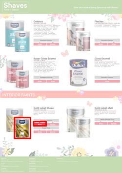 Shaves Paint & Decor : Spring Specials (22 September - 15 November 2023), page 3