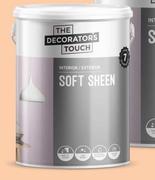 The Decorators Touch Soft Sheen (White & Pastel Tints)-5L