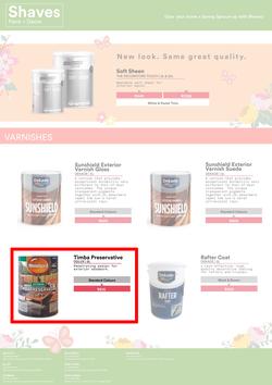 Shaves Paint & Decor : Spring Specials (22 September - 15 November 2023), page 4