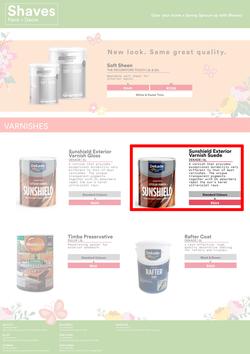 Shaves Paint & Decor : Spring Specials (22 September - 15 November 2023), page 4