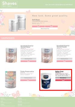 Shaves Paint & Decor : Spring Specials (22 September - 15 November 2023), page 4