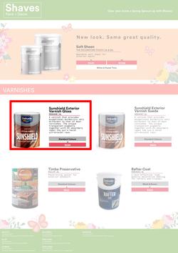 Shaves Paint & Decor : Spring Specials (22 September - 15 November 2023), page 4
