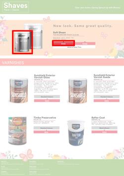Shaves Paint & Decor : Spring Specials (22 September - 15 November 2023), page 4