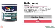 Dulux Bathroom+ ( Standard Colours)-2.5L