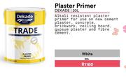 Dekade Plaster Primer (White)-20L