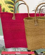 Sisal Bag Pink