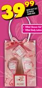 Bath Gift Set In Paper Hand Bag