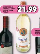 Saint Anna Natural Sweet White Wine -750ml