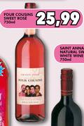 Four Cousins Sweet Rose -750ml