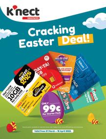 Shoprite K'Nect Gauteng, Mpumalanga, North West, Limpopo, Free State, Northern Cape : Cracking Easter Deal (21 March - 18 April 2022)