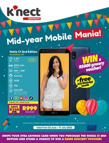 Shoprite K'nect : Mid-Year Mobile Mania (23 June - 17 July 2022)