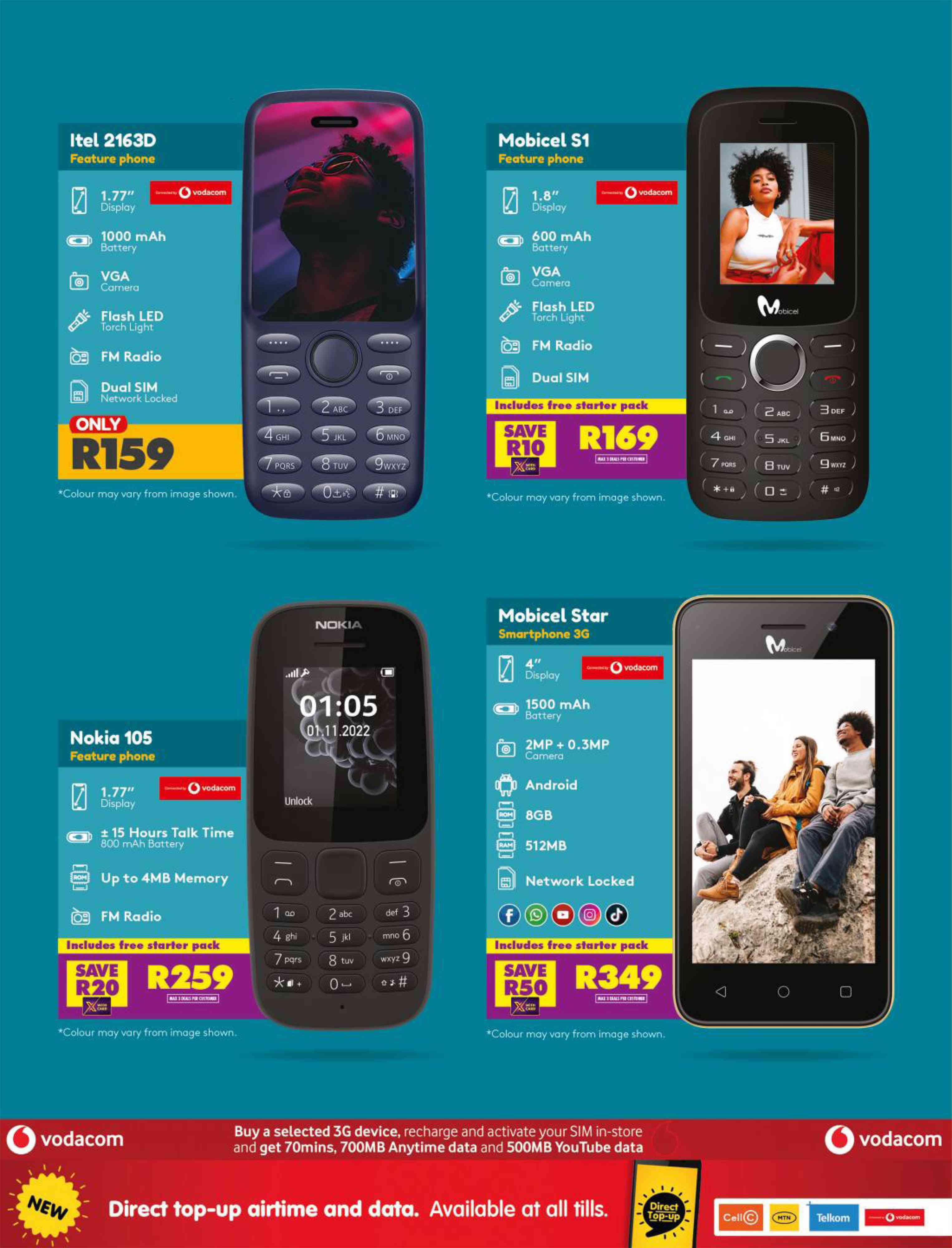 Special Mobicel S1 Feature Phone — www.guzzle.co.za