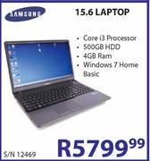 Samsung 15.6" Laptop 