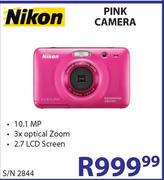 Nikon 10.1MP Pink Camera