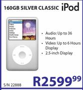 iPod Silver Classic 160GB 