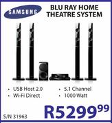 Samsung Blu Ray Home Theatre System