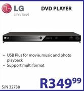 LG DVD Player-S/N32738