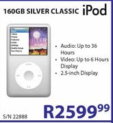 160GB Silver Classic iPod
