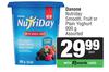 Danone Nutriday Smooth, Fruit Or Plain Yoghurt Assorted-900g