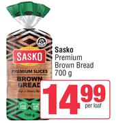 Sasko Premium Brown Bread-700g Per Loaf
