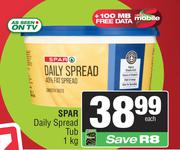 Spar Daily Spread Tub-1Kg