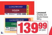 Lancewood Cheddar And Gouda Cheese-900g Per Pack