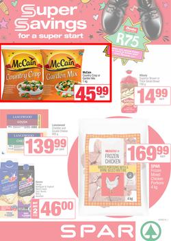 SPAR Inland : Super Savings (29 December 2025 - 04 January 2026), page 1