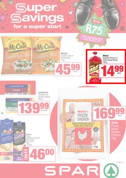 SPAR Inland : Super Savings (29 December 2025 - 04 January 2026), page 1
