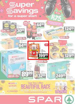 SPAR Western Cape : Super Savings (20 January - 08 February 2026), page 1