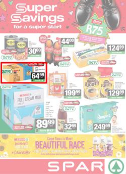 SPAR Western Cape : Super Savings (20 January - 08 February 2026), page 1