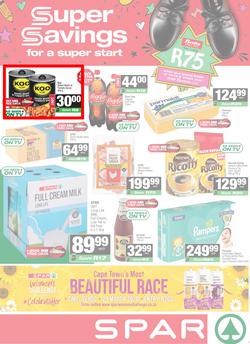 SPAR Western Cape : Super Savings (20 January - 08 February 2026), page 1