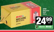 Spar Margarine Brick-500g Each