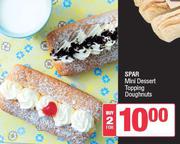 Spar Mini Dessert Topping Doughnuts-For 2