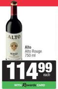   Alto Rouge-750ml Each