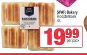 Spar Bakery Roosterkoek-4s Per Pack