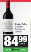 Kllene Zallze Cabernet Sauvignon-750ml Each