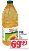 Spar Sunflower Oil-2L