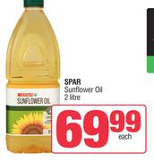 Spar Sunflower Oil-2Ltr 