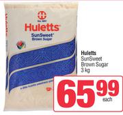 Huletts SunSweet Brown Sugar-3kg