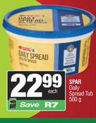 Spar Daily Spread Tub-500g Each