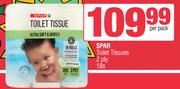 Spar Toilet Tisues 2Ply 18s Pack-Per Pack