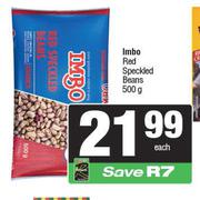 Imbo Red Speckled Beans-500g